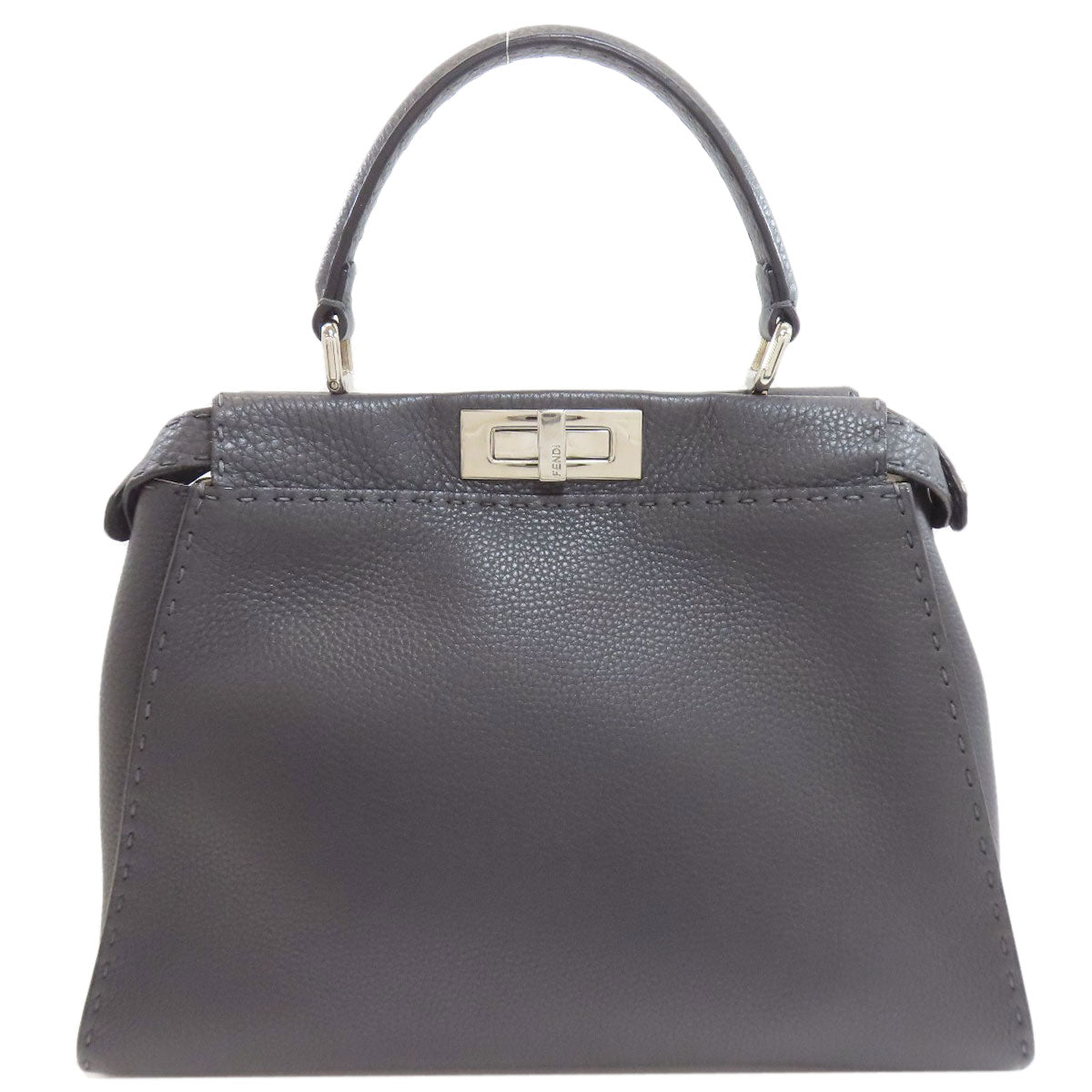 FENDI Peekaboo Medium Selleria 2WAY Handbag Calf Ladies [Used]