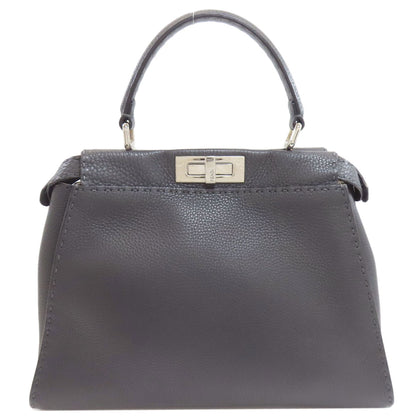 FENDI Peekaboo Medium Selleria 2WAY Handbag Calf Ladies [Used]