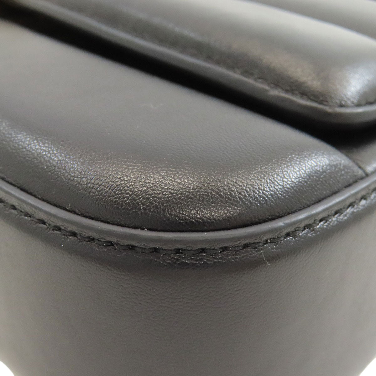 Stella McCartney Padded S-Wave Shoulder Bag Calf Ladies [Used]