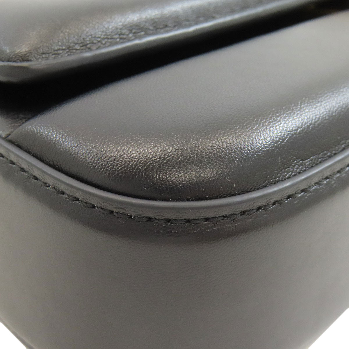 Stella McCartney Padded S-Wave Shoulder Bag Calf Ladies [Used]