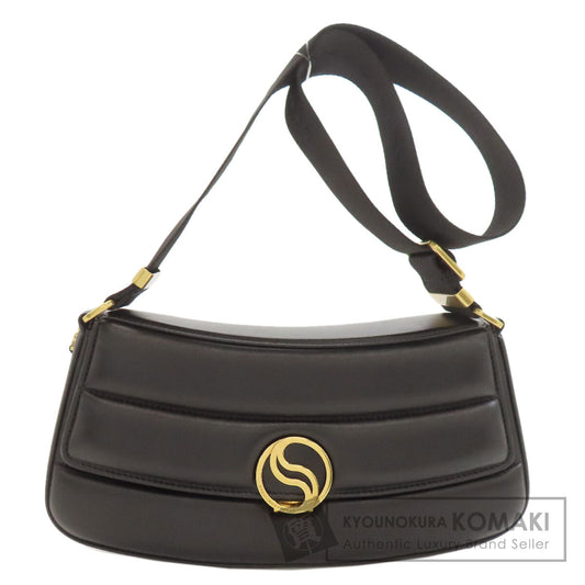 Stella McCartney Padded S-Wave Shoulder Bag Calf Ladies [Used]