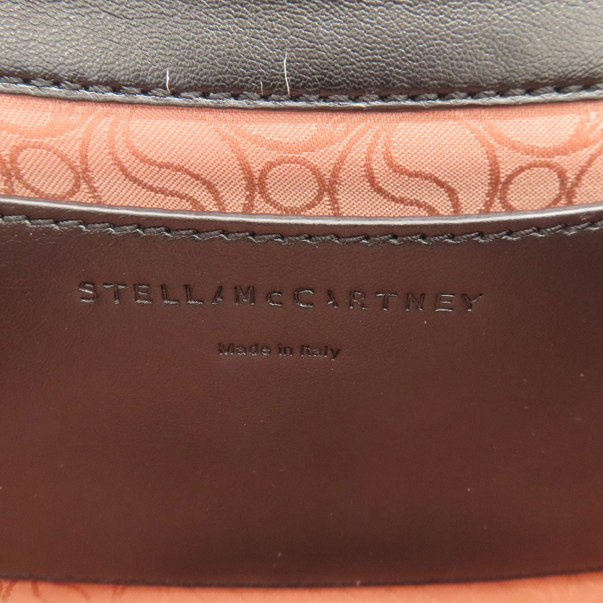 Stella McCartney Padded S-Wave Shoulder Bag Calf Ladies [Used]