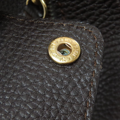 TODS logo Handbag Leather Ladies [Used]