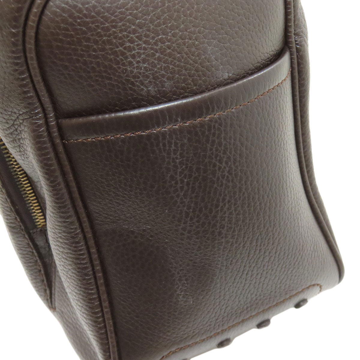 TODS logo Handbag Leather Ladies [Used]