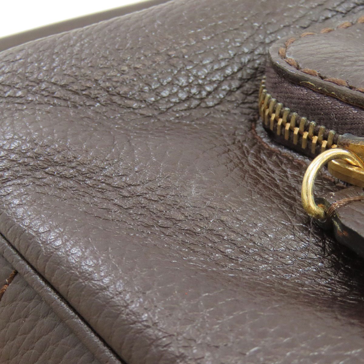 TODS logo Handbag Leather Ladies [Used]