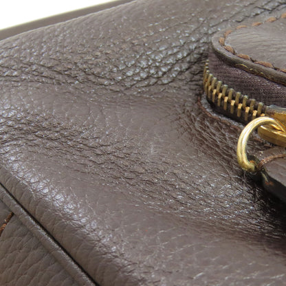 TODS logo Handbag Leather Ladies [Used]