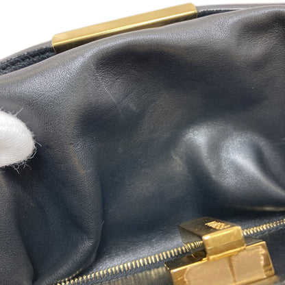 FENDI Peekaboo Essential 2WAY Handbag Calf Ladies [Used]
