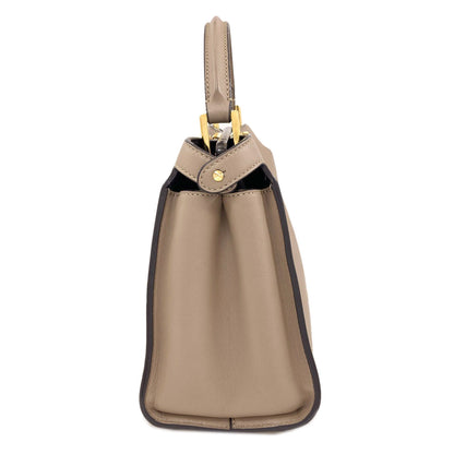 FENDI Peekaboo Essential 2WAY Handbag Calf Ladies [Used]