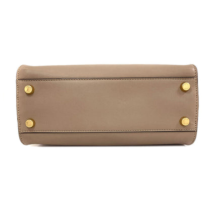 FENDI Peekaboo Essential 2WAY Handbag Calf Ladies [Used]