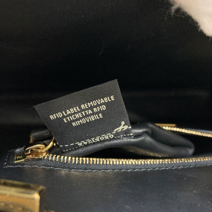FENDI Peekaboo Essential 2WAY Handbag Calf Ladies [Used]