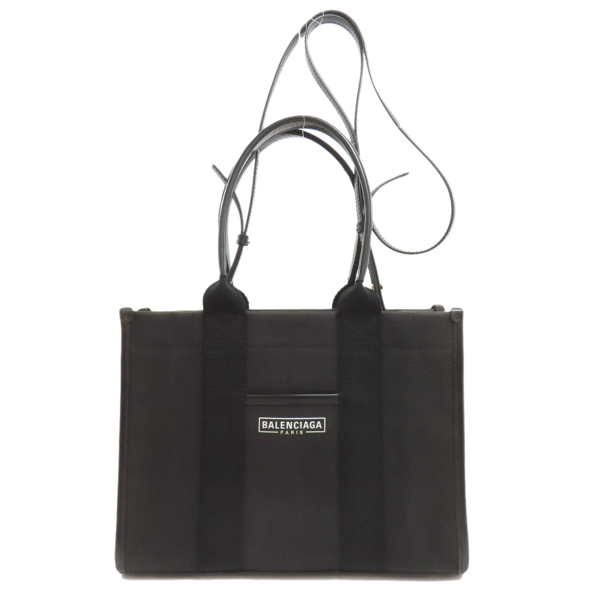 BALENCIAGA 671402 Hardware Small 2WAY Tote Bag Canvas Ladies [Used]