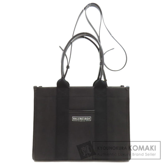 BALENCIAGA 671402 Hardware Small 2WAY Tote Bag Canvas Ladies [Used]
