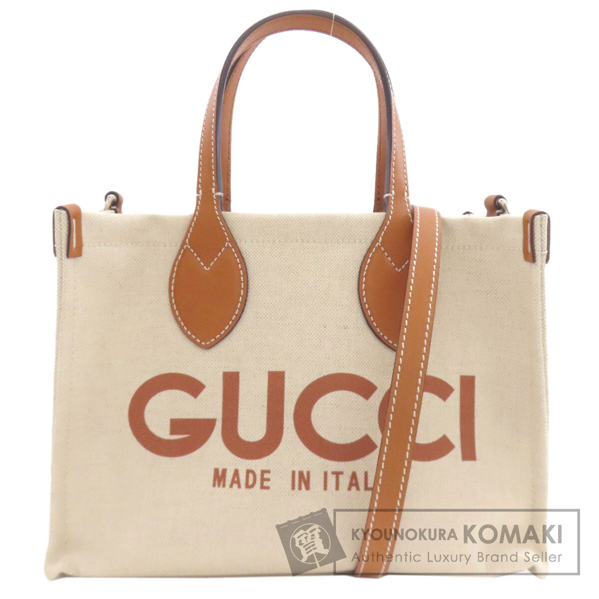 GUCCI 772144 GUCCI Print 2-Way Bag Handbag Canvas Ladies [Used]