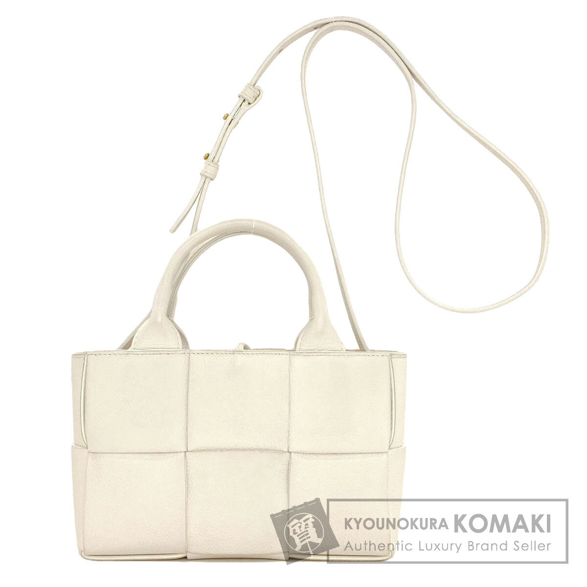 BOTTEGA VENETA Candy Arco 2WAY Handbag Calf Ladies [Used]