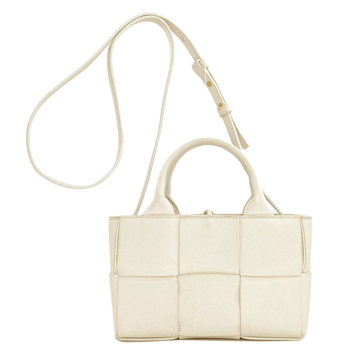 BOTTEGA VENETA Candy Arco 2WAY Handbag Calf Ladies [Used]
