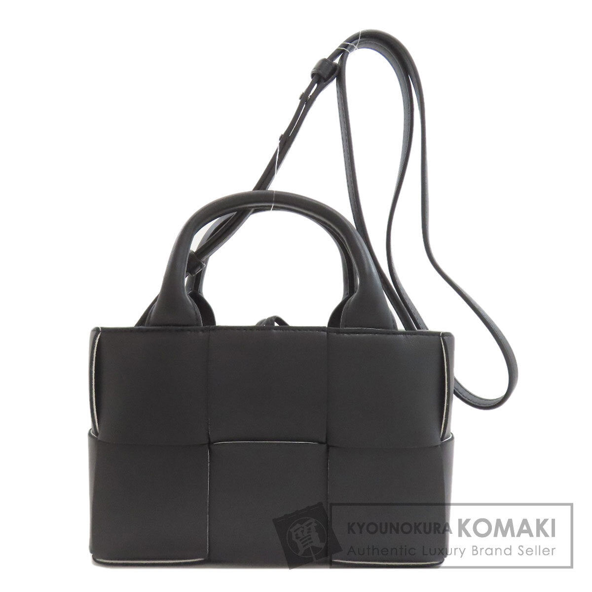 BOTTEGA VENETA Candy Arco 2WAY Shoulder Bag Calf Ladies [Used]