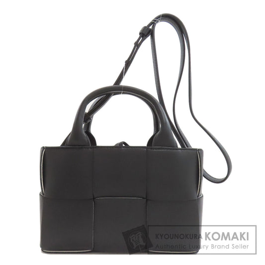 BOTTEGA VENETA Candy Arco 2WAY Shoulder Bag Calf Ladies [Used]