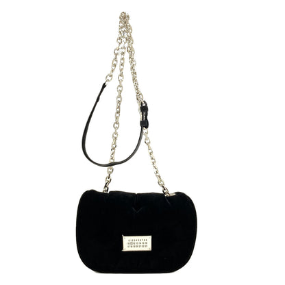 MaisonMargiela Glam Slam Flap Shoulder Bag Velor Ladies [Used]