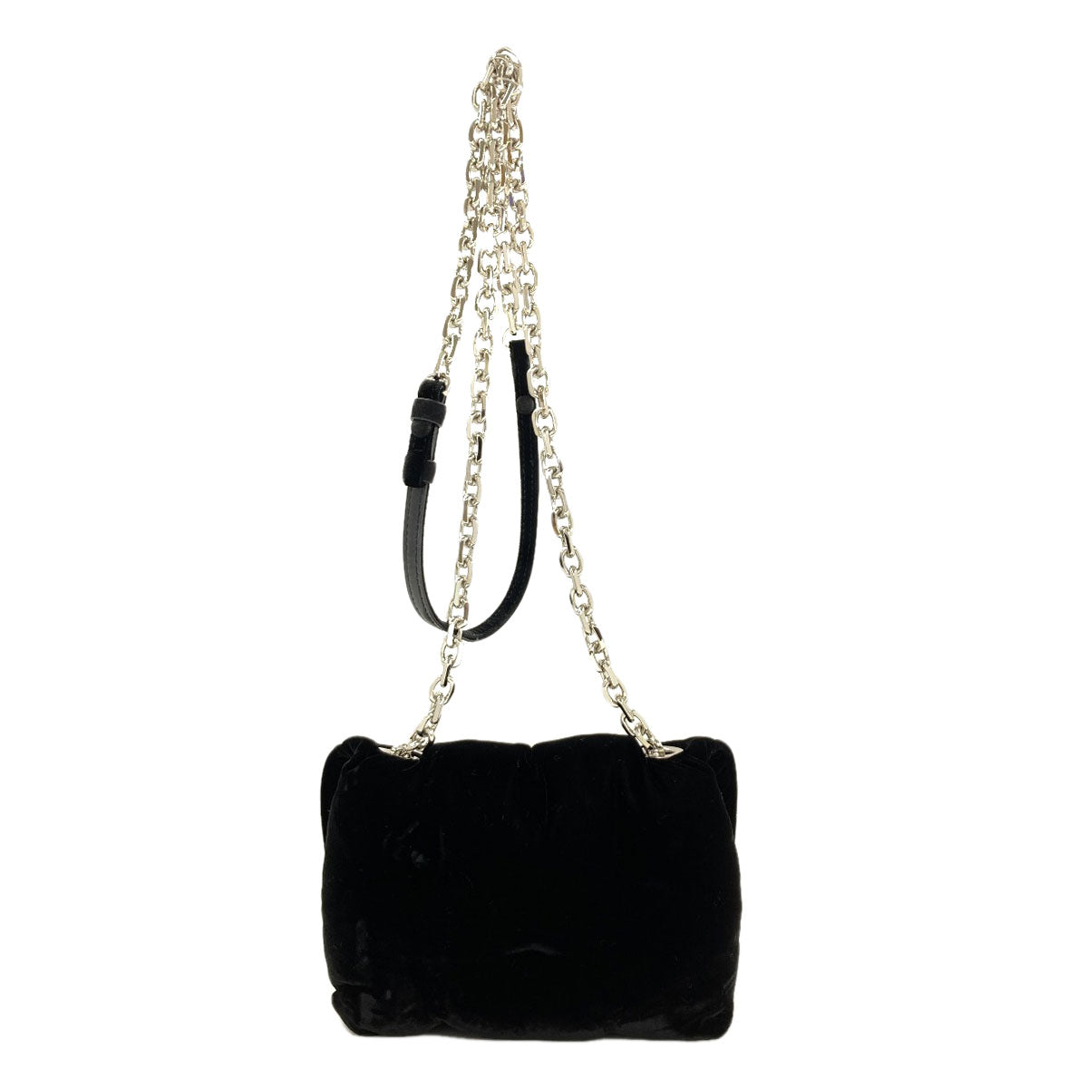 MaisonMargiela Glam Slam Flap Shoulder Bag Velor Ladies [Used]