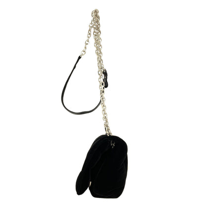 MaisonMargiela Glam Slam Flap Shoulder Bag Velor Ladies [Used]