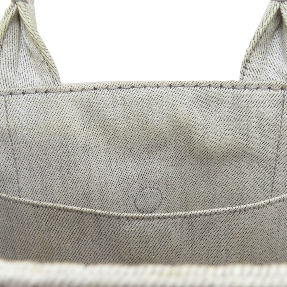 PRADA Canapa mini 2 WAY Handbag Denim Ladies [Used]