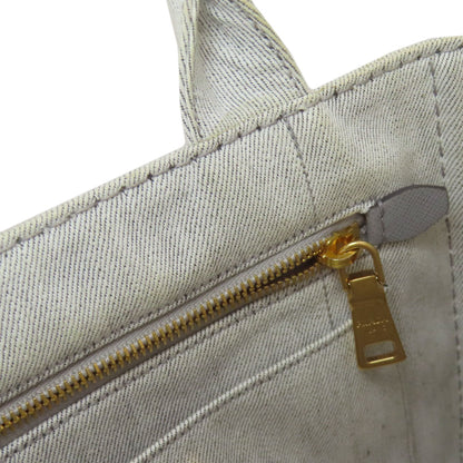 PRADA Canapa mini 2 WAY Handbag Denim Ladies [Used]