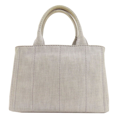 PRADA Canapa mini 2 WAY Handbag Denim Ladies [Used]