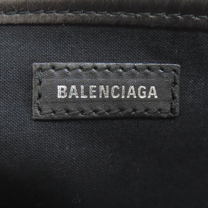 BALENCIAGA 339933 NAVY CABAS Handbag Canvas Ladies [Used]
