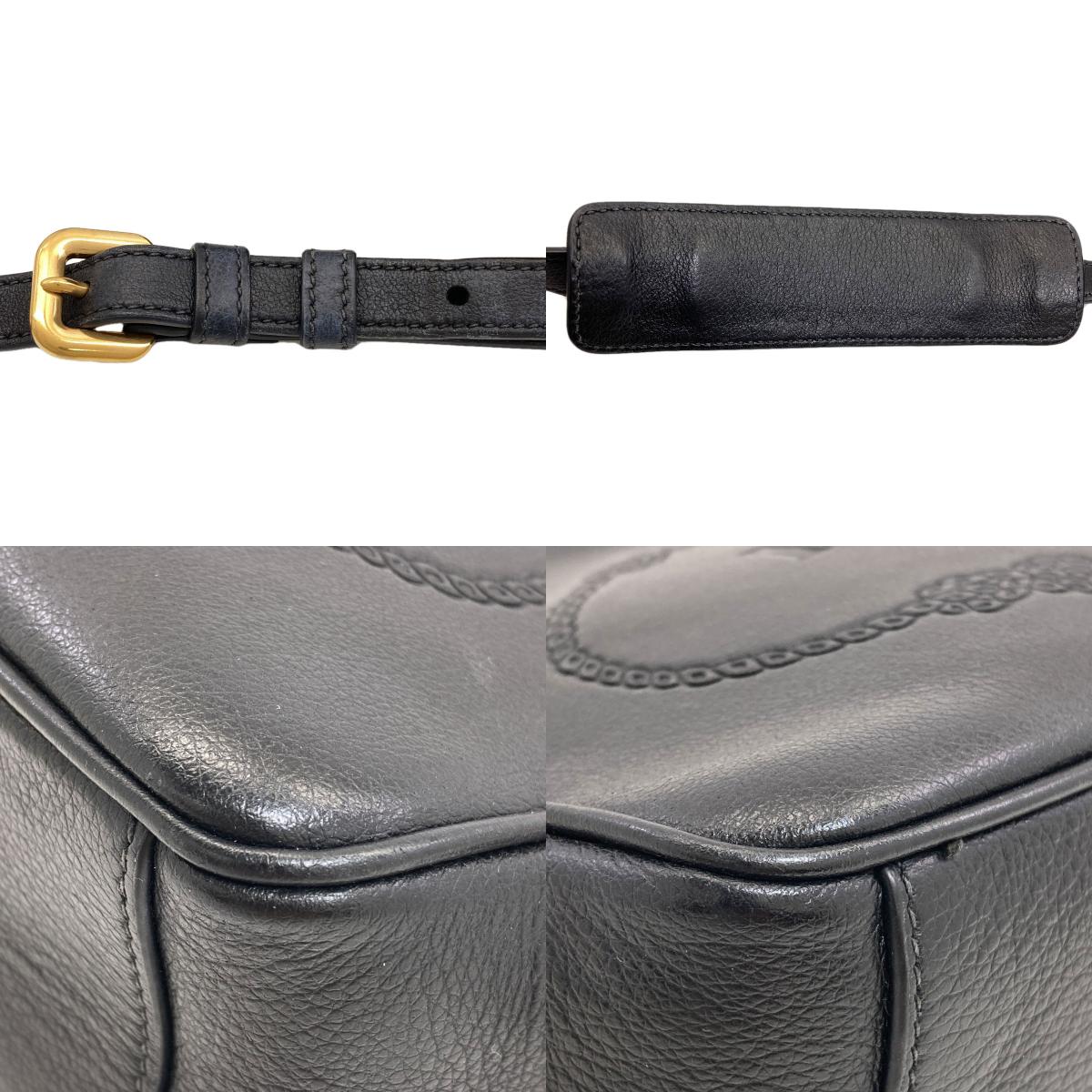 PRADA 1BH089 Long shoulder Shoulder Bag Calf Ladies [Used]
