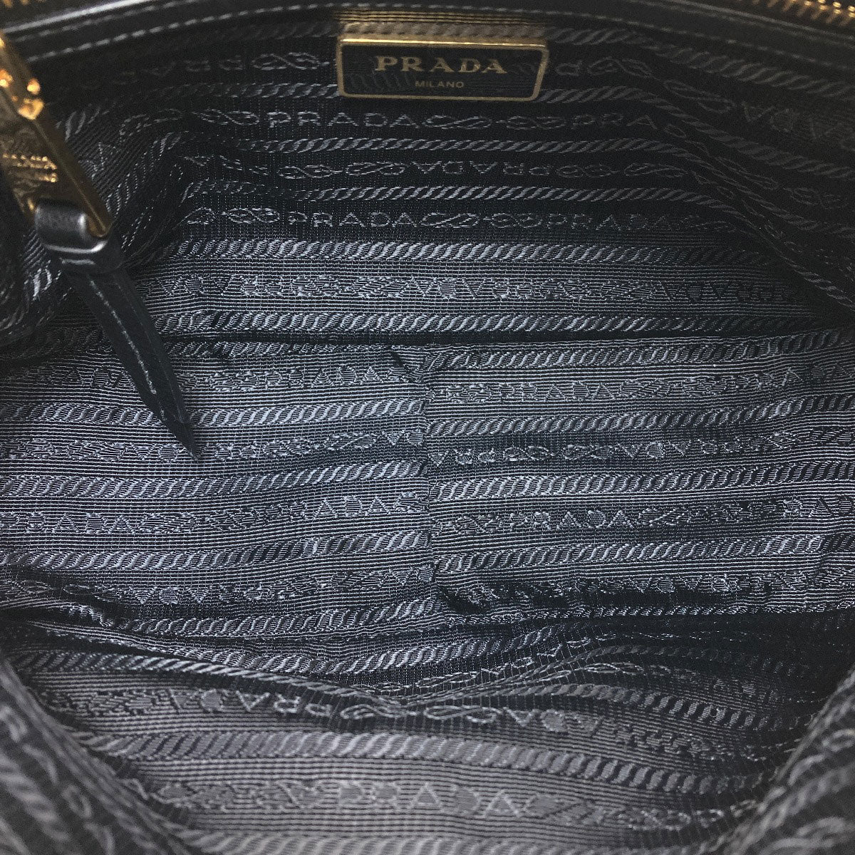 PRADA 1BH089 Long shoulder Shoulder Bag Calf Ladies [Used]