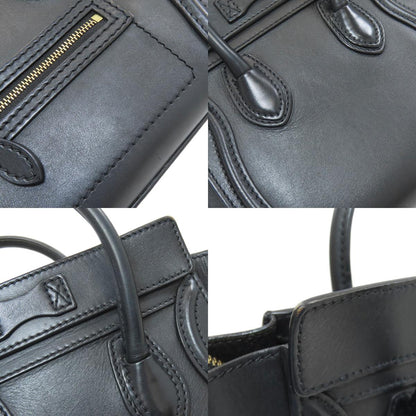 CELINE Luggage nano 2 WAY Handbag Calf Ladies [Used]