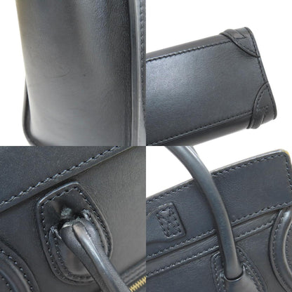 CELINE Luggage nano 2 WAY Handbag Calf Ladies [Used]