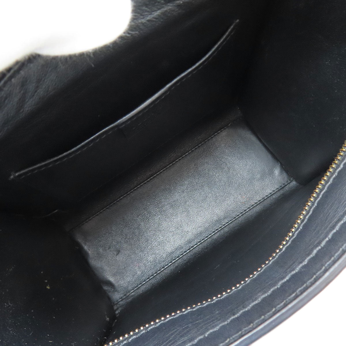 CELINE Luggage nano 2 WAY Handbag Calf Ladies [Used]