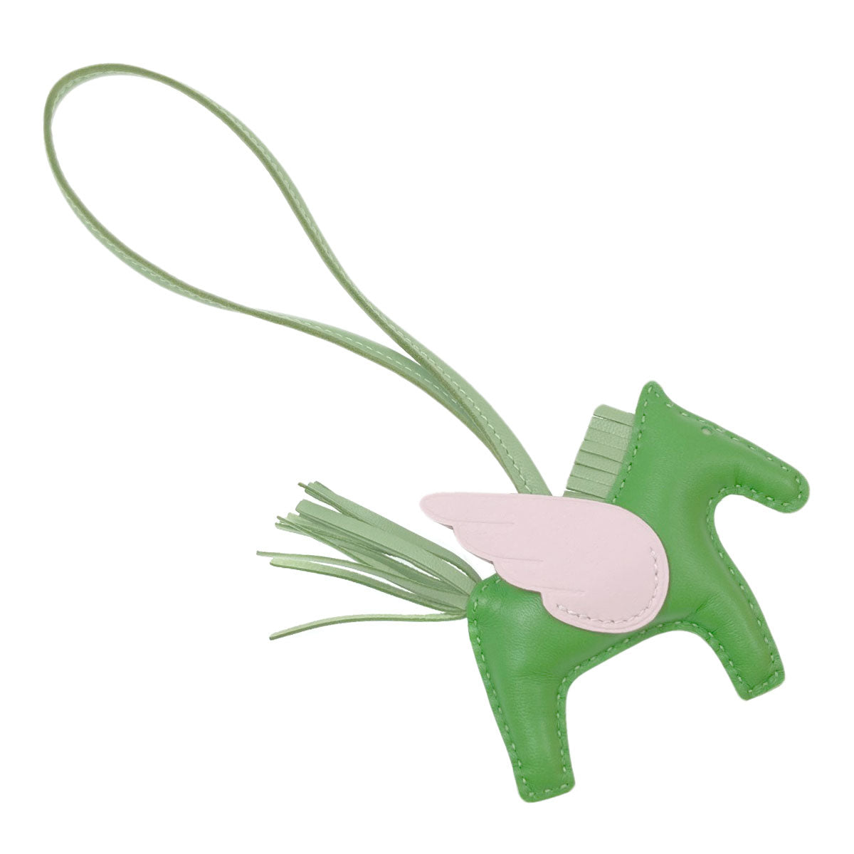 HERMES Rodeo Charm PM Pegasus key ring Anyo Miro Ladies [Used]