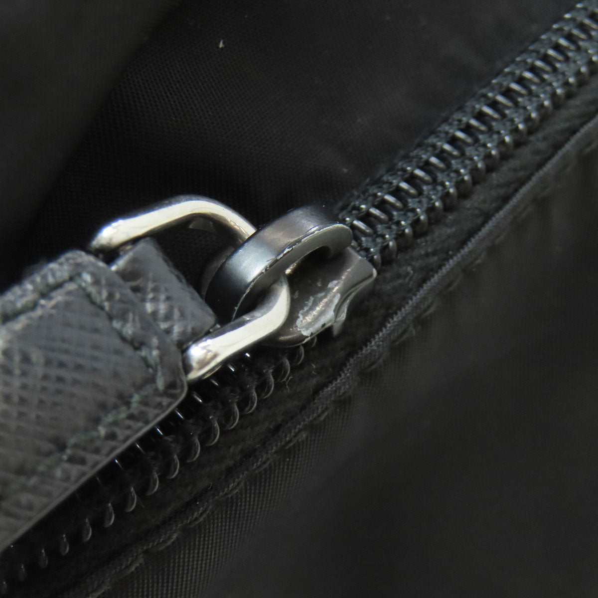 PRADA Logo Hardware Shoulder Bag Nylon Ladies [Used]