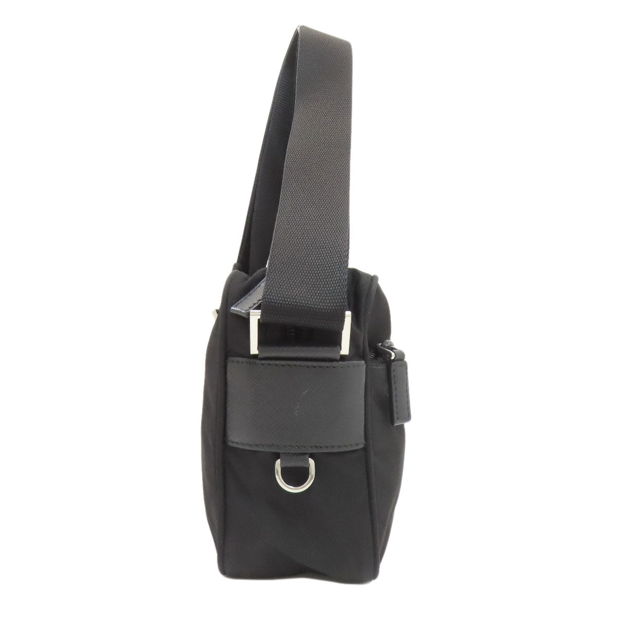 PRADA Logo Hardware Shoulder Bag Nylon Ladies [Used]