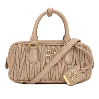 MIUMIU Materasse 2WAY Handbag Calf Ladies [Used]
