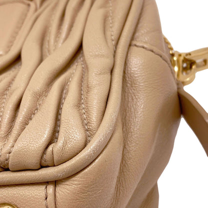 MIUMIU Materasse 2WAY Handbag Calf Ladies [Used]