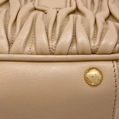 MIUMIU Materasse 2WAY Handbag Calf Ladies [Used]