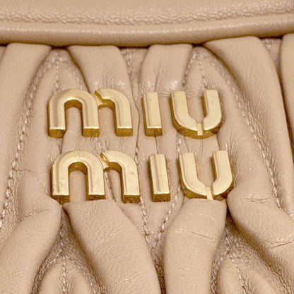 MIUMIU Materasse 2WAY Handbag Calf Ladies [Used]