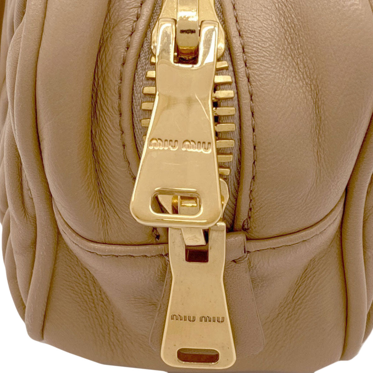 MIUMIU Materasse 2WAY Handbag Calf Ladies [Used]