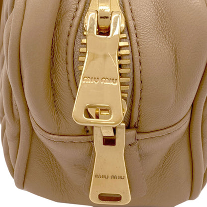 MIUMIU Materasse 2WAY Handbag Calf Ladies [Used]