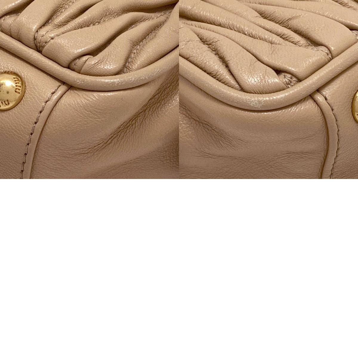 MIUMIU Materasse 2WAY Handbag Calf Ladies [Used]