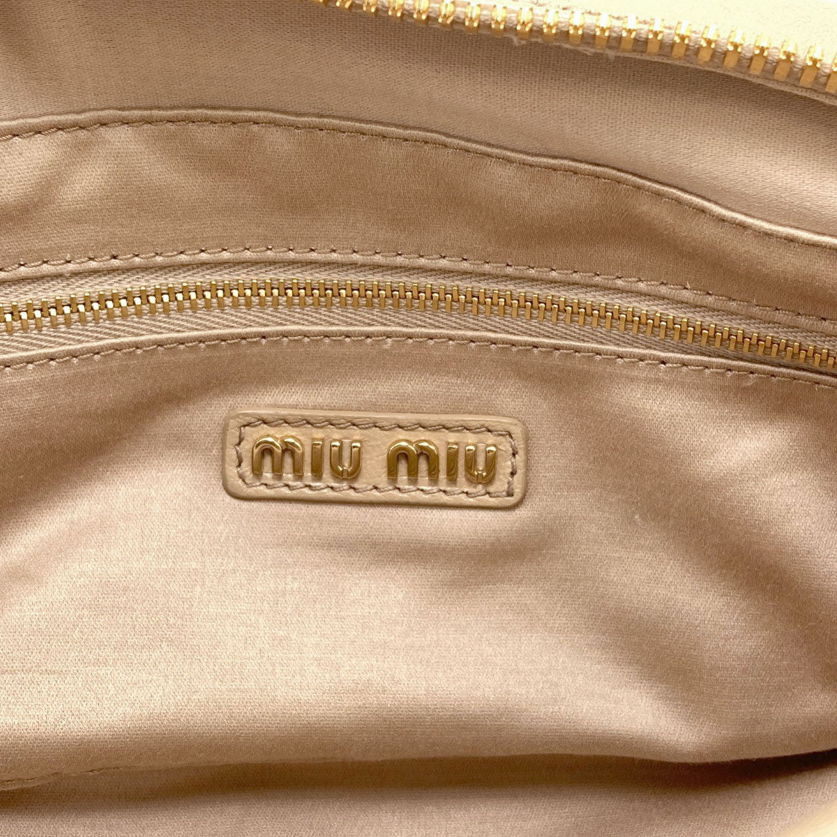 MIUMIU Materasse 2WAY Handbag Calf Ladies [Used]