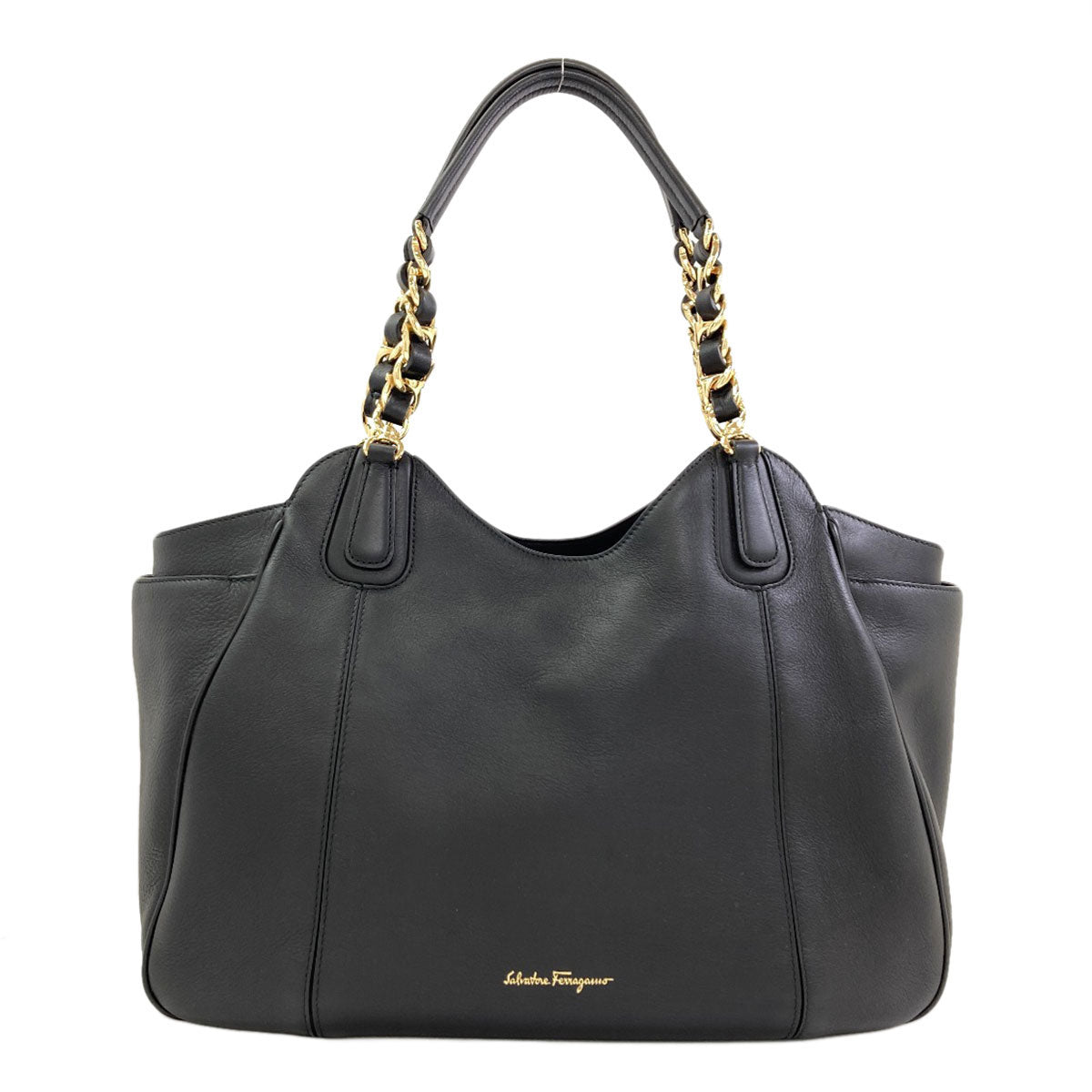Salvatore Ferragamo Melinda Tote Bag Calf Ladies [Used]