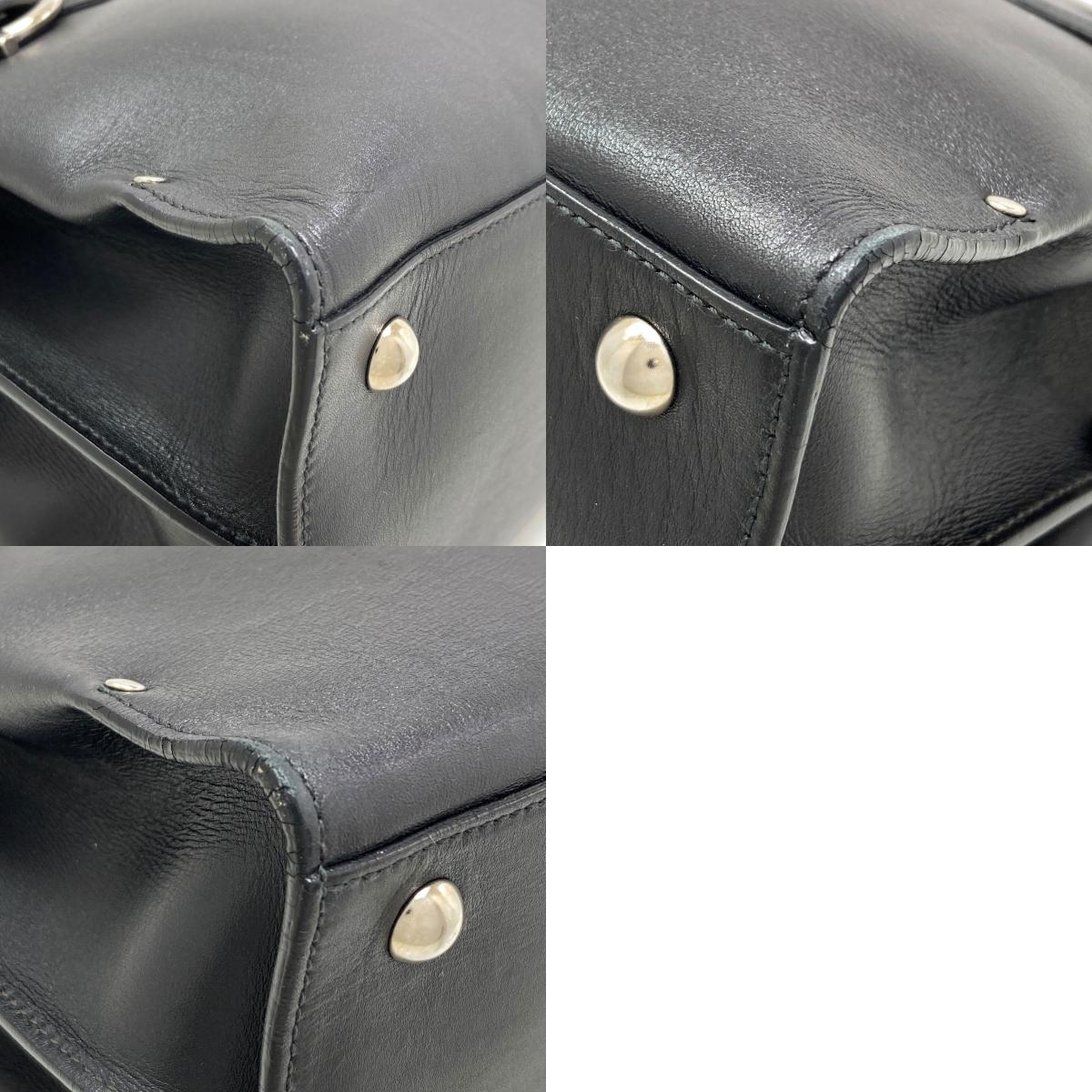 Salvatore Ferragamo GanciniHardware Tote Bag Leather Ladies [Used]