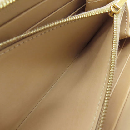CELINE Zip Around Quilting Long wallet (with coin pocket) Leather Ladies [Used]