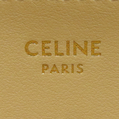 CELINE Zip Around Quilting Long wallet (with coin pocket) Leather Ladies [Used]