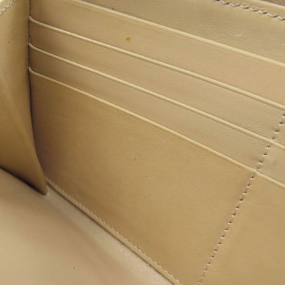 CELINE Zip Around Quilting Long wallet (with coin pocket) Leather Ladies [Used]