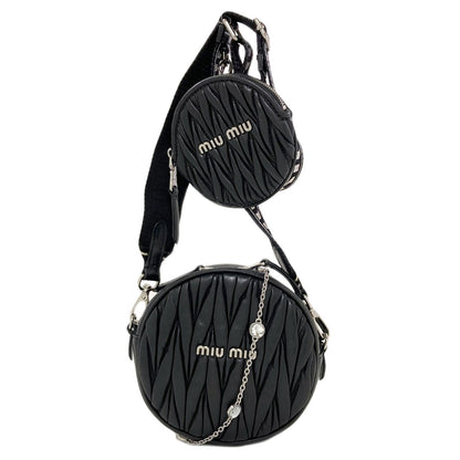 MIUMIU Materasse 2WAY Shoulder Bag Calf Ladies [Used]